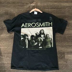 Aerosmith graphic t-shirt - size M - black